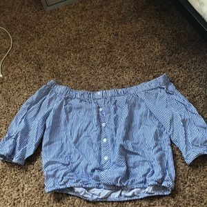 off the shoulder blouse